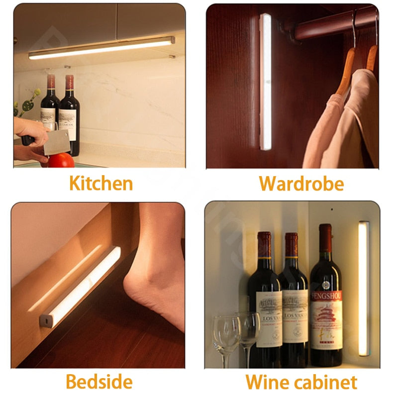 Motion Detector Lights Closets - Wireless Led Night Light Motion